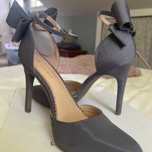 Lauren Conrad Charmed Grey Heels